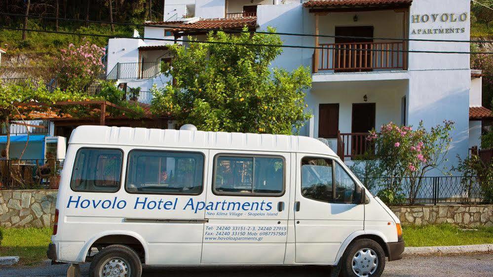Hovolo Hotel Apartments Neo Klima Exteriér fotografie